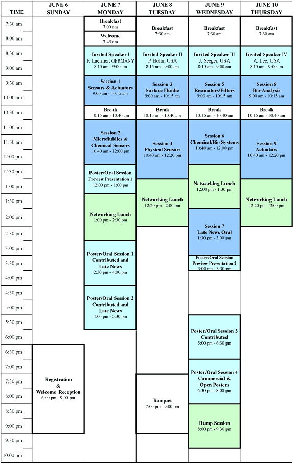 Program at a Glance